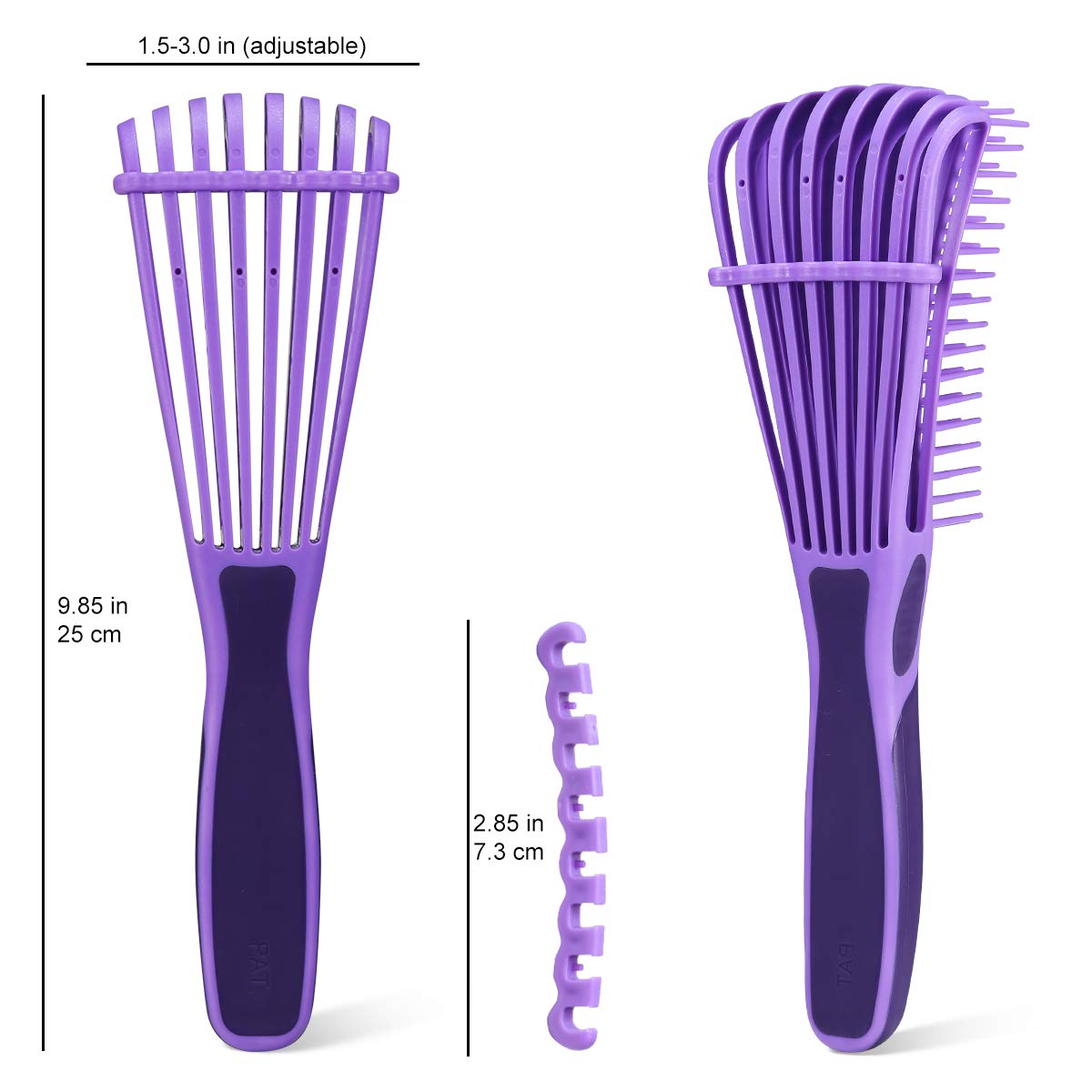 Thumbnail 2 de BESTOOL Haarbürste Lockenbürste Afro 3a–4c