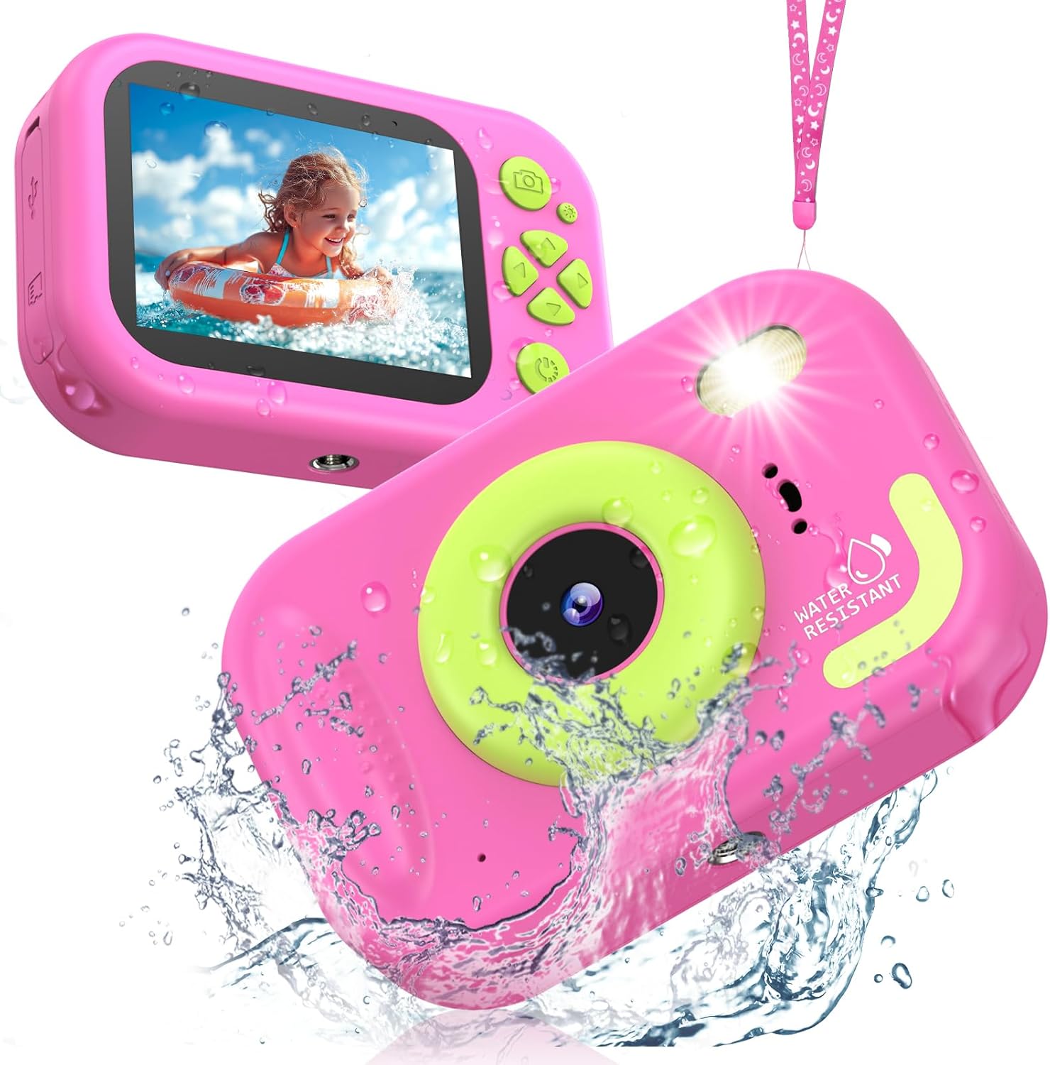 Detalle de Macchina fotografica per bambini IP67, 48MP 1080P: guida all'acquisto
