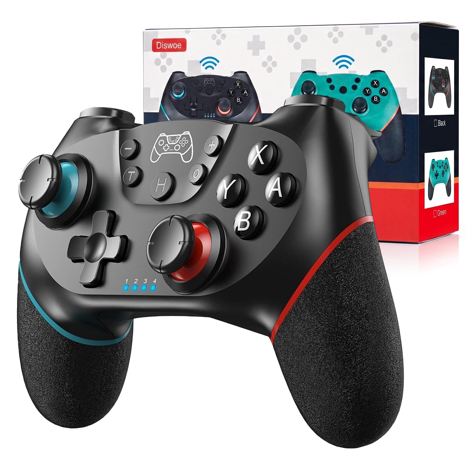 Detalle de Diswoe Upgraded Wireless Controller 550mAh