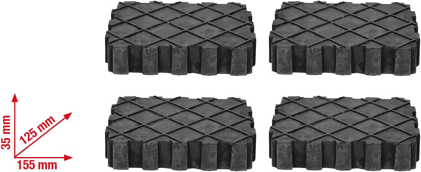 Thumbnail 1 de KS Tools 160.0391-TD Universal Gummiauflagen-Satz für Hebebühne – 4-tlg