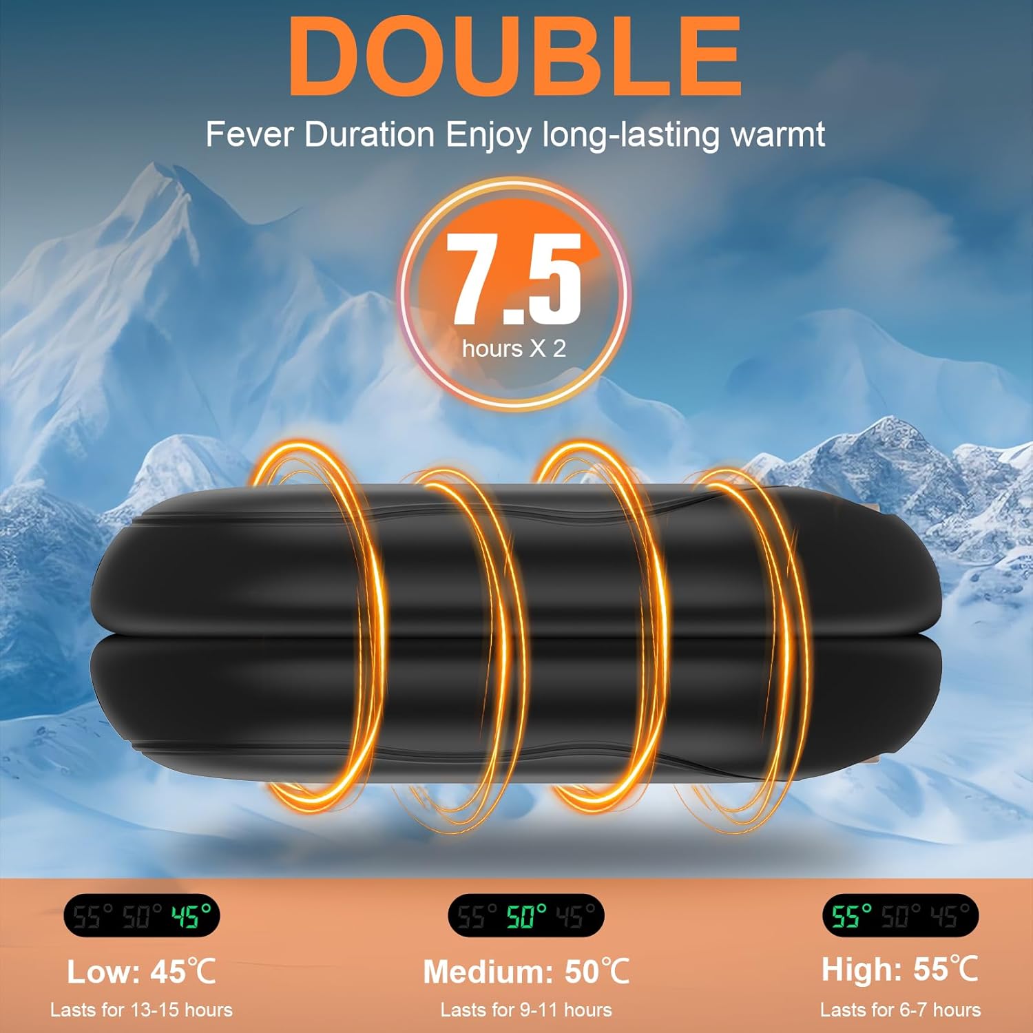 Thumbnail 2 de Scaldamani Ricaricabile 5000mAh 🧤