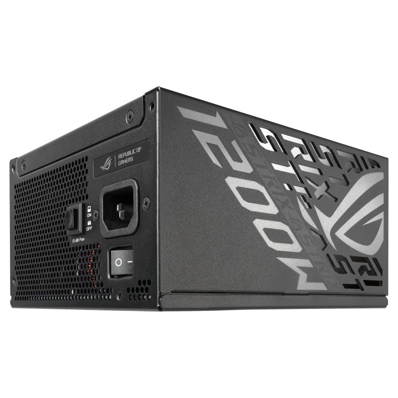 Detalle de ASUS ROG STRIX 1200P fuente 1.200 W modular 🔌