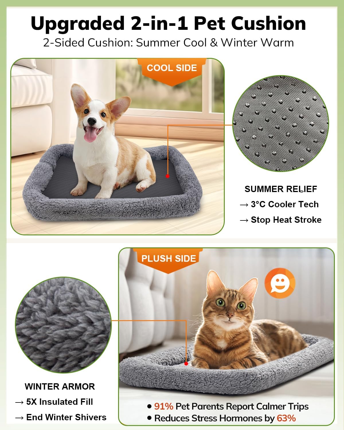 Detalle 2 de Morpilot Transportbox Katze Faltbare Transporttasche