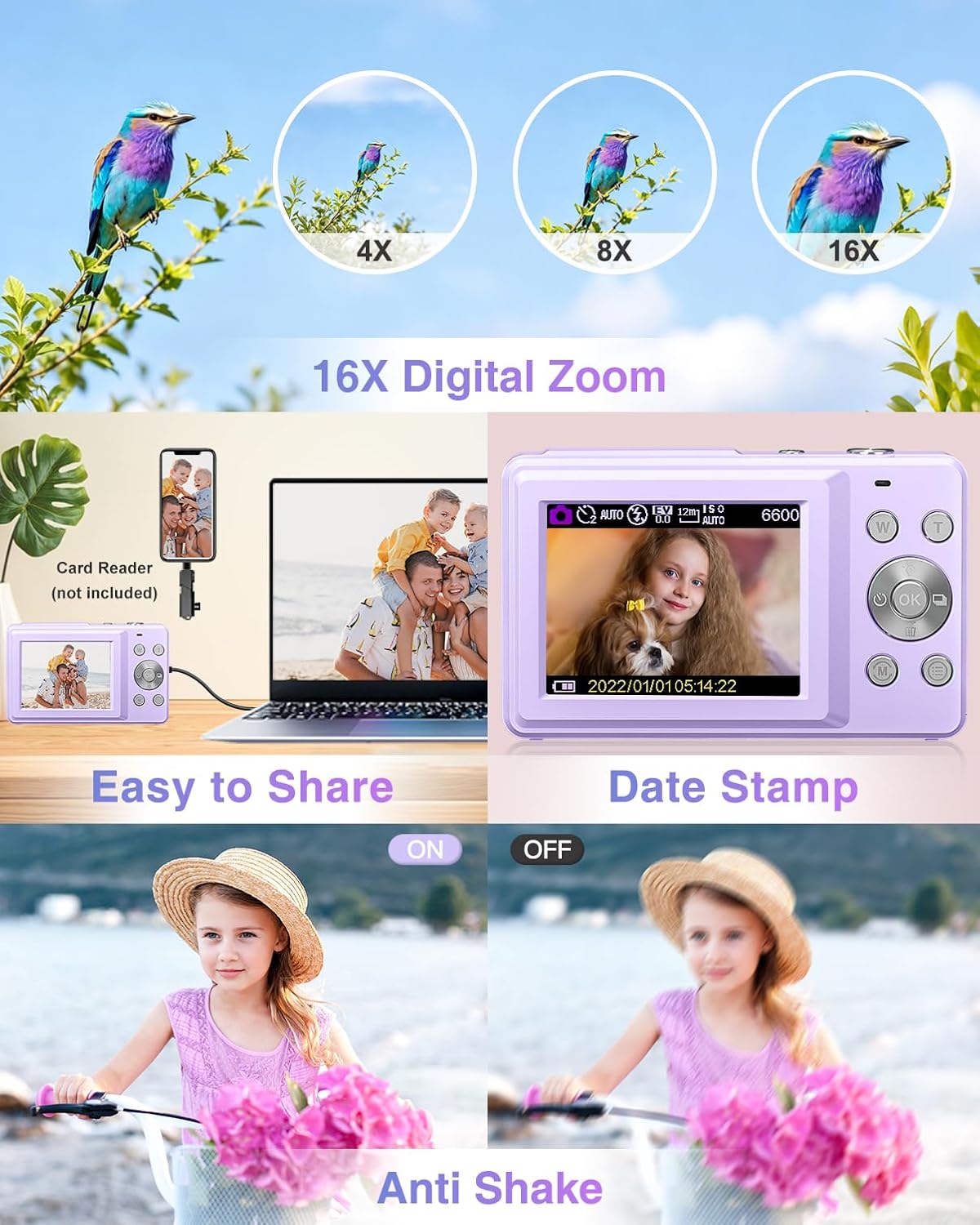 Thumbnail 4 de Digital Camera with 32GB Card