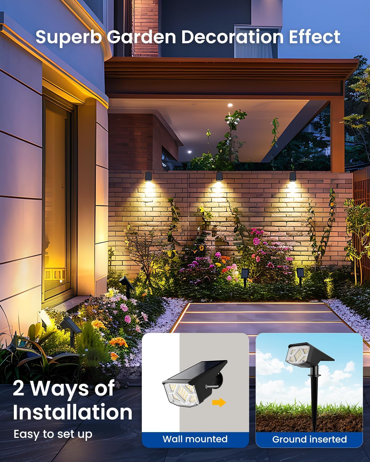 Detalle 2 de SOLPEX Solar Spot Lights, 10-Pack