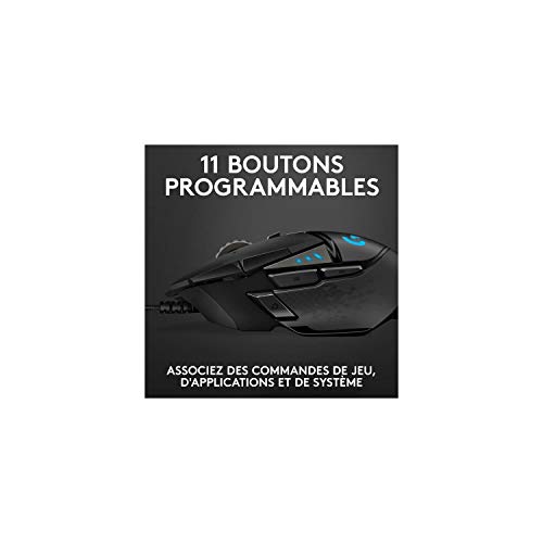 Detalle de Logitech G G502 HERO High-Performance Gaming-Maus