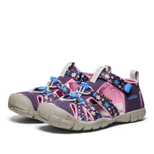 Thumbnail 3 de KEEN Unisex Kinder SEACAMP II CNX Sandale – Gänseblümchen/Marine, Größe 27/28