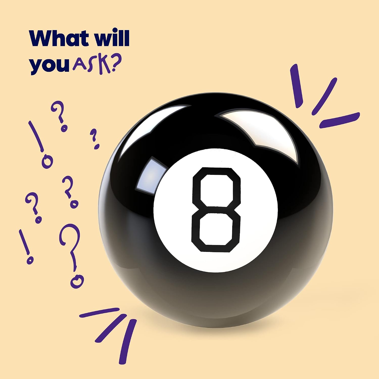 Detalle 2 de WICKED GIZMOS Magic 8 Ball 10cm