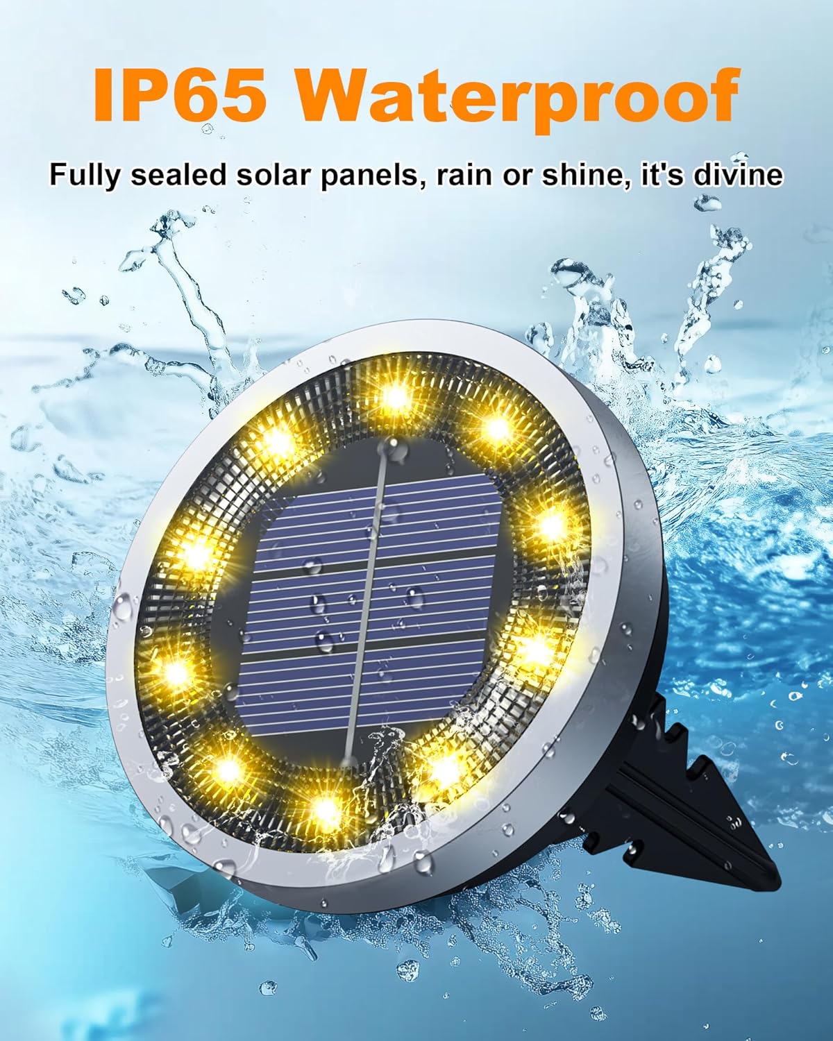 Detalle de Suolita Solar Ground Lights 8 pack