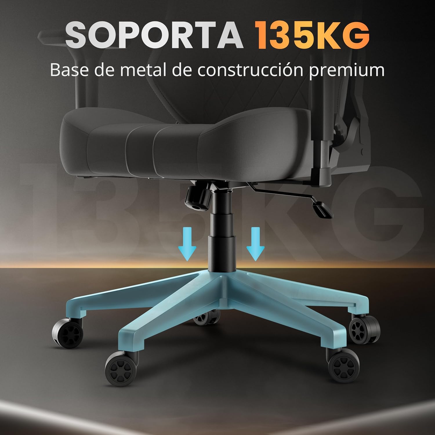 Thumbnail 6 de JUPPLIES Silla Gaming Premium 160° 150 kg
