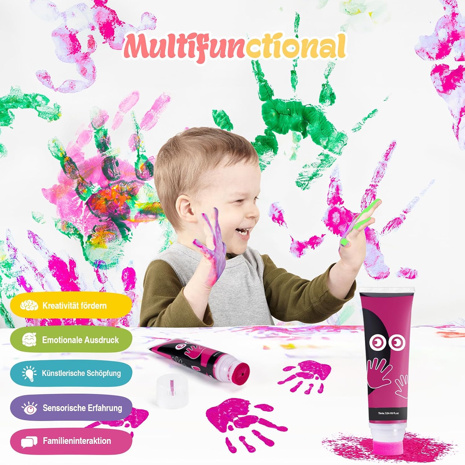 Thumbnail 2 de Taricor Baby Fußabdruck Farbe Rosa 75ml