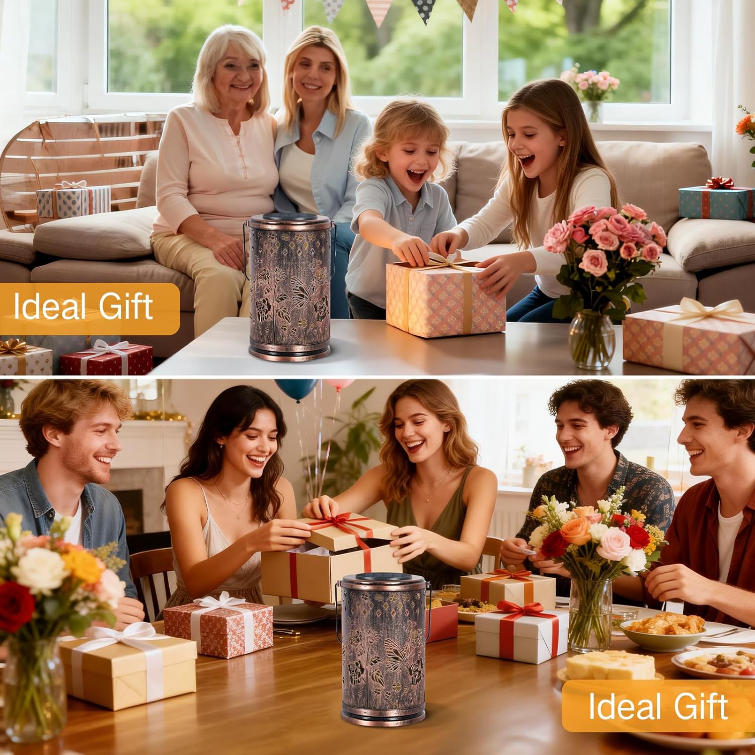 Thumbnail 1 de OUTONLIFE Butterfly Solar Lantern Garden Ornaments – waterproof hanging solar lights