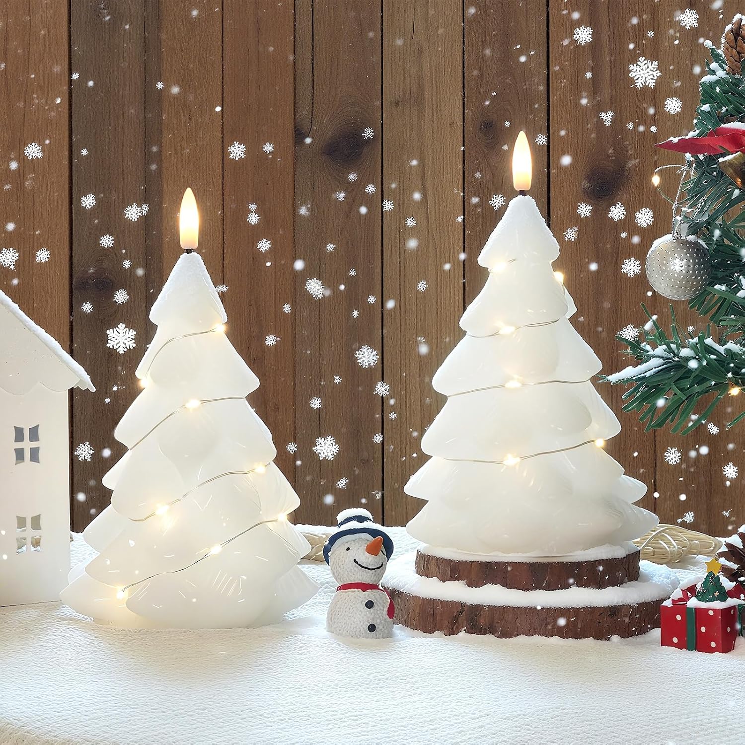 Detalle 1 de Homemory Remote Flameless Battery Candle 2 Pack