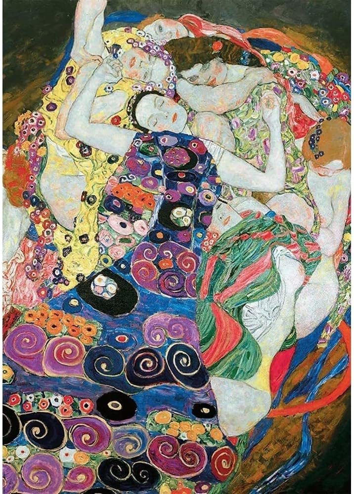 Thumbnail 2 de Educa Puzzle adulte 1000 pièces Art Collection – Klimt : Le Baiser + Les Vierges (pack de 2)