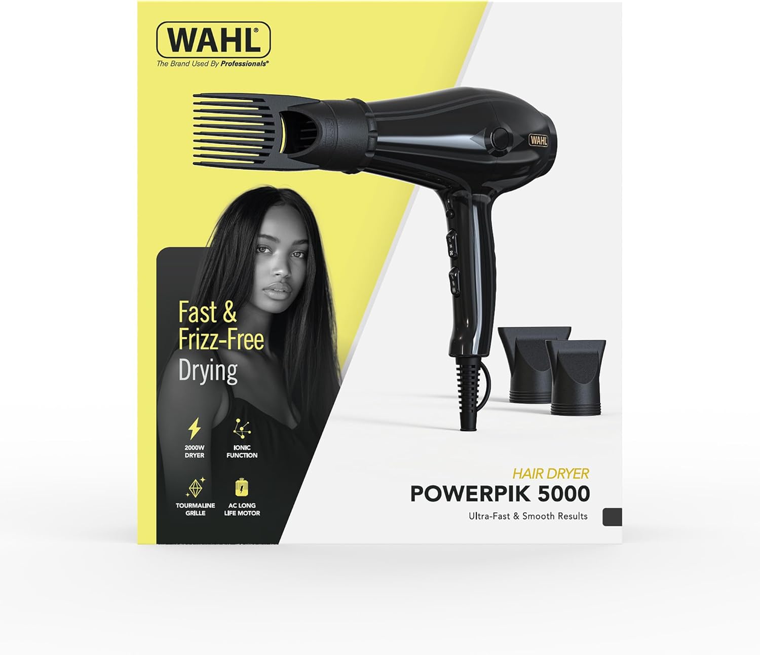 Thumbnail 6 de WAHL PowerPik 5000 Hairdryer – Sèche-cheveux professionnel pour cheveux afro et crépus