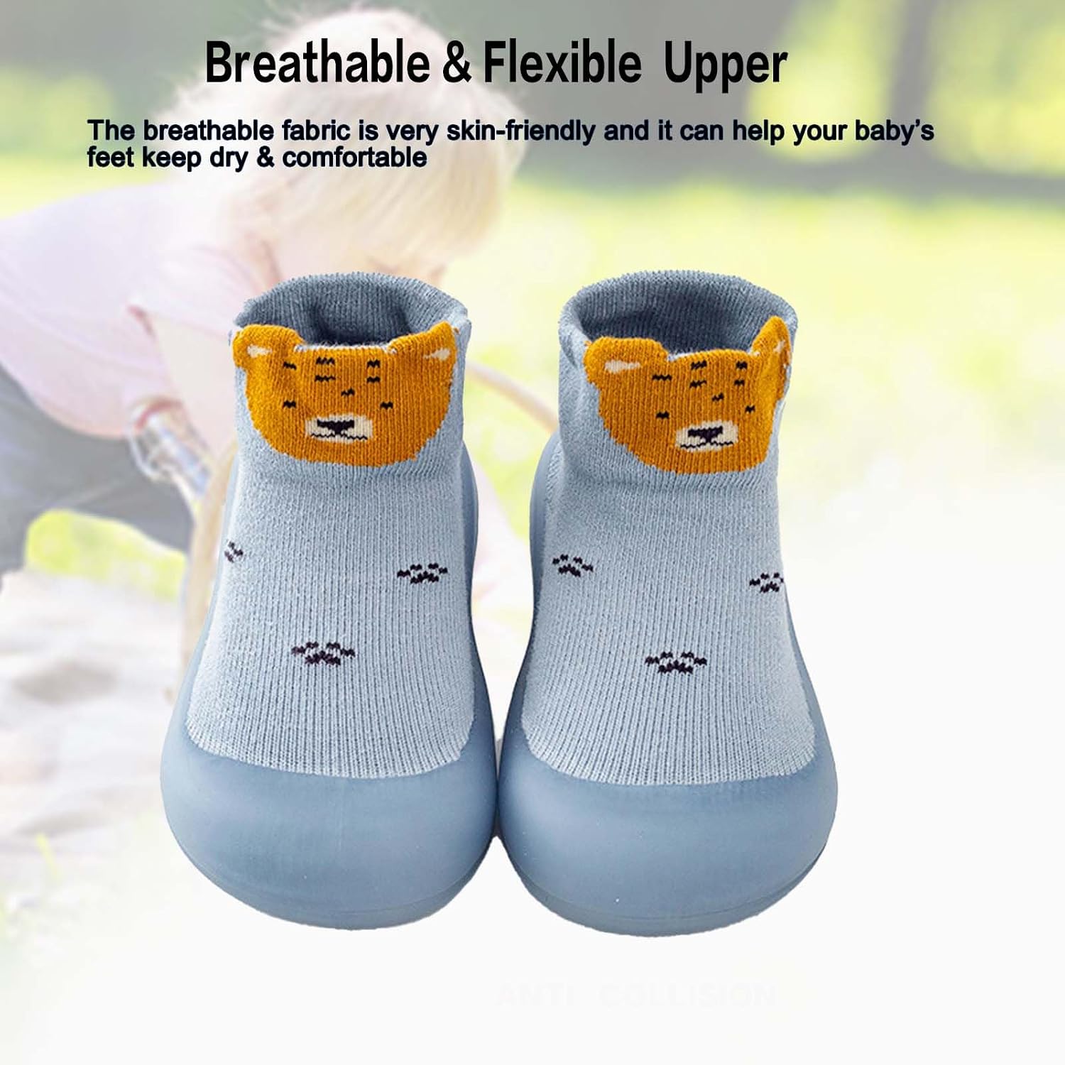 Thumbnail 1 de Baby First Walking Shoes Anti Slip Slippers