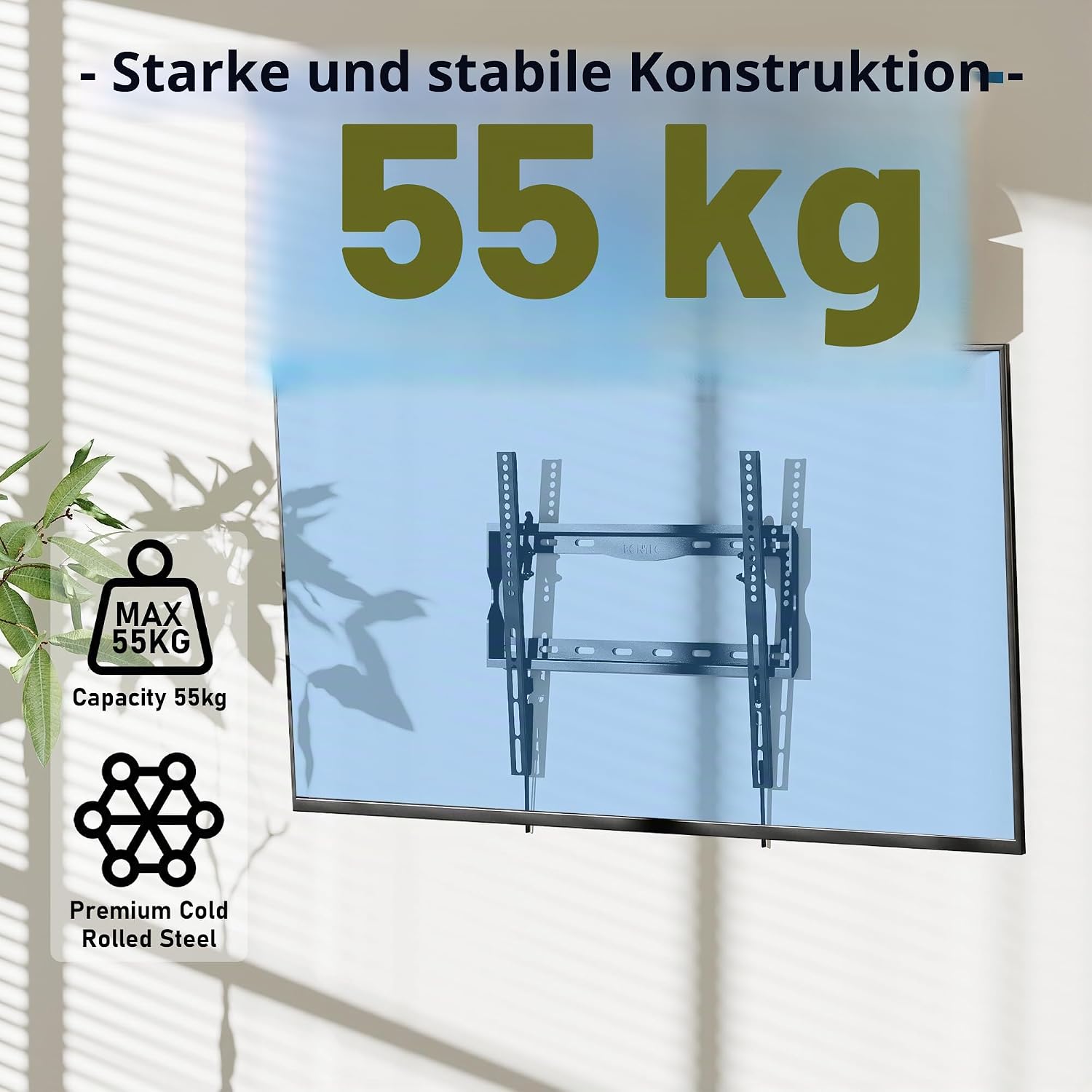 Detalle de BONTEC TV Wandhalterung 26–65 Zoll