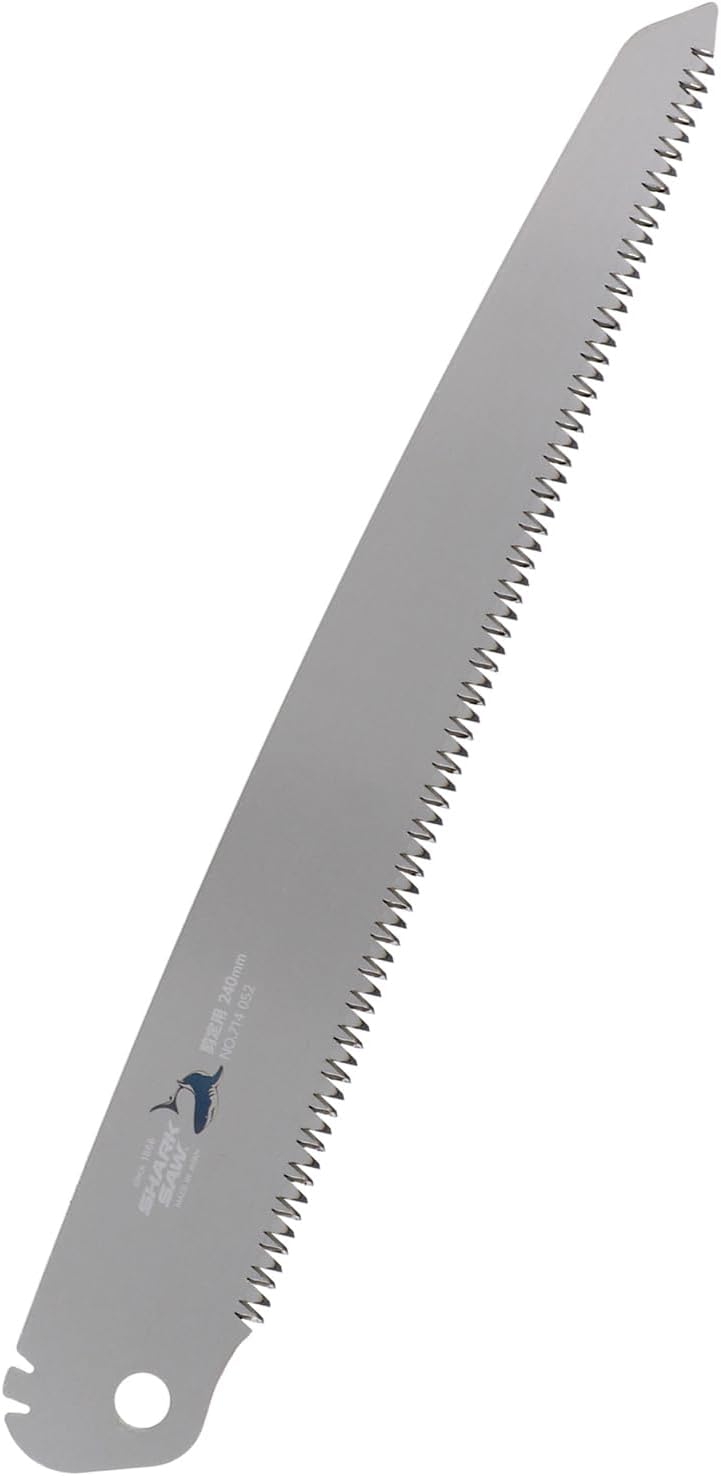Detalle de 高儀 シャークソー 剪定鋸替刃 240mm SK-85製・衝撃焼入・クリアコート