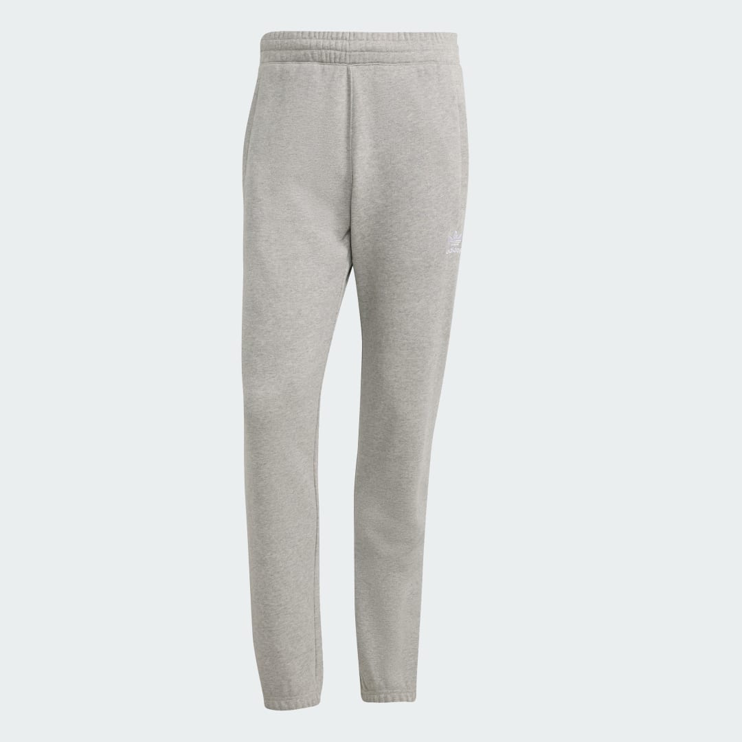 Thumbnail 3 de Pantalón Trefoil Essentials French Terry de Adidas: comodidad en gris para el día a día