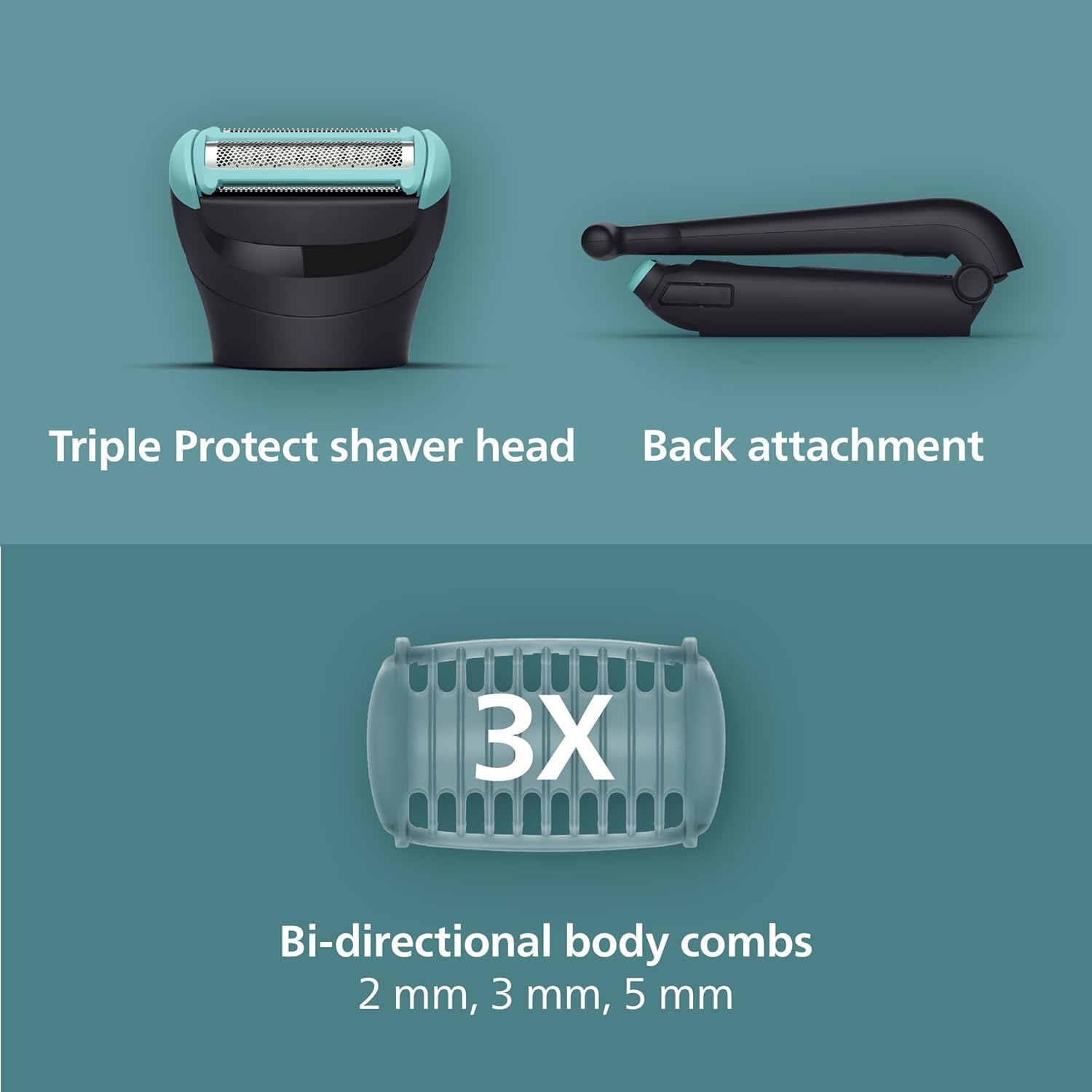 Detalle de Philips Body Groomer 5000 Series BG5480/15 review: a pragmatic pick for body grooming