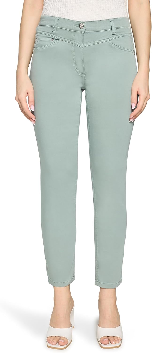 Detalle de Betty Barclay Sally Fashion Pantalon Femme — Slim et confort, esprit contemporary