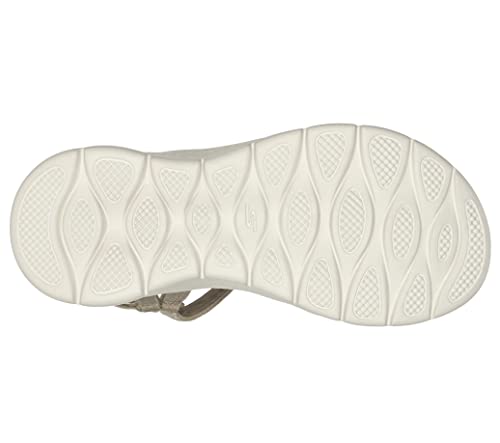 Detalle 2 de Skechers Women's On-The-Go Flex Sublime Sandals – Taupe, UK 5