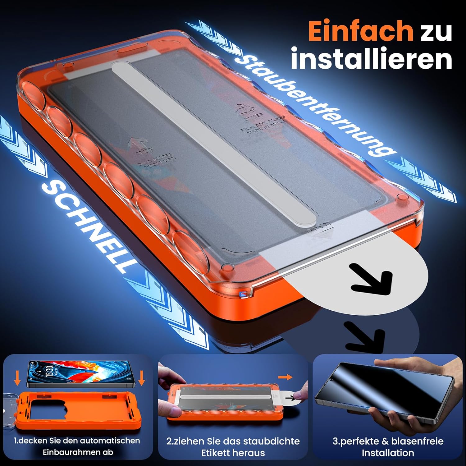 Thumbnail 6 de UniqueMe Galaxy S25 Ultra Privacy Schutzfolie