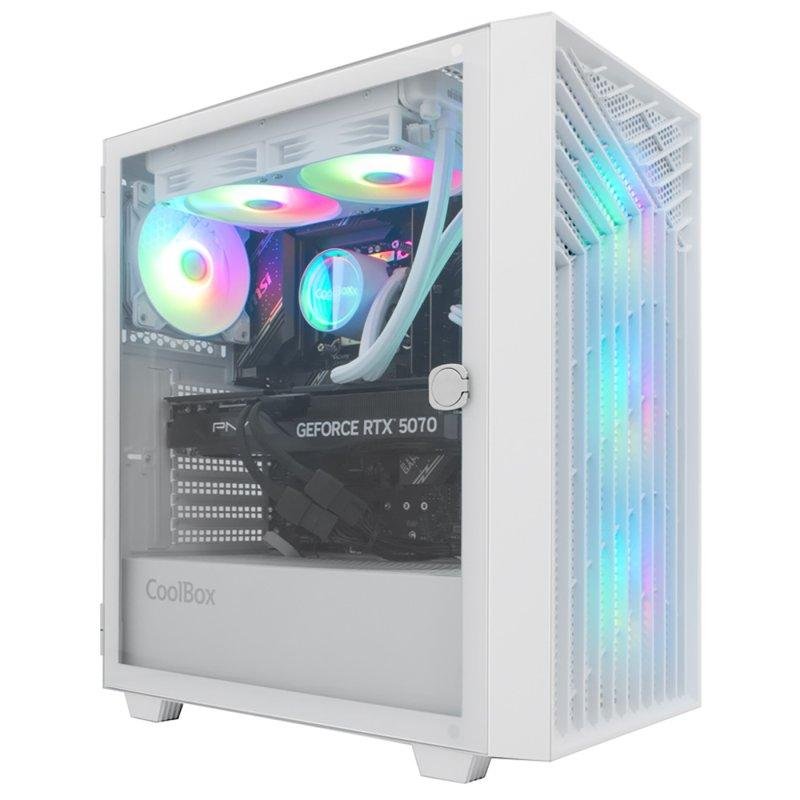 Detalle 2 de Deep Gaming Vortex: PC sobremesa con i7-14700F y RTX 5070 para gaming y creación