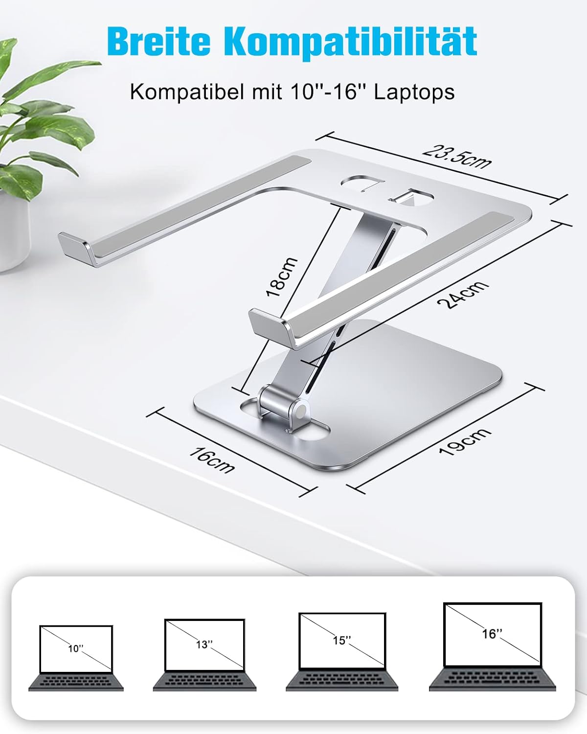 Thumbnail 4 de Babacom Laptop Ständer 10–16"