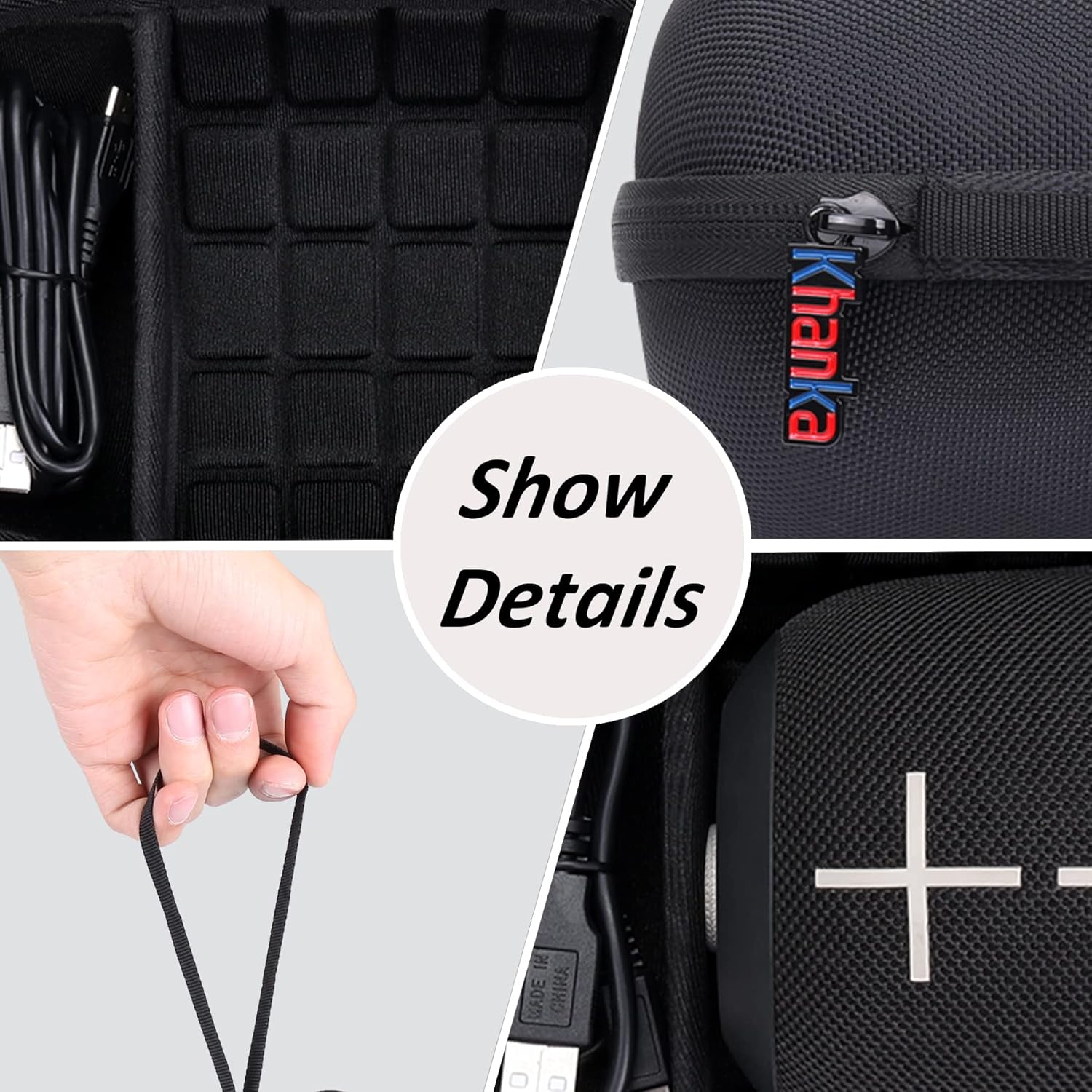 Thumbnail 6 de Khanka Hard Travel Case for UE WONDERBOOM 2