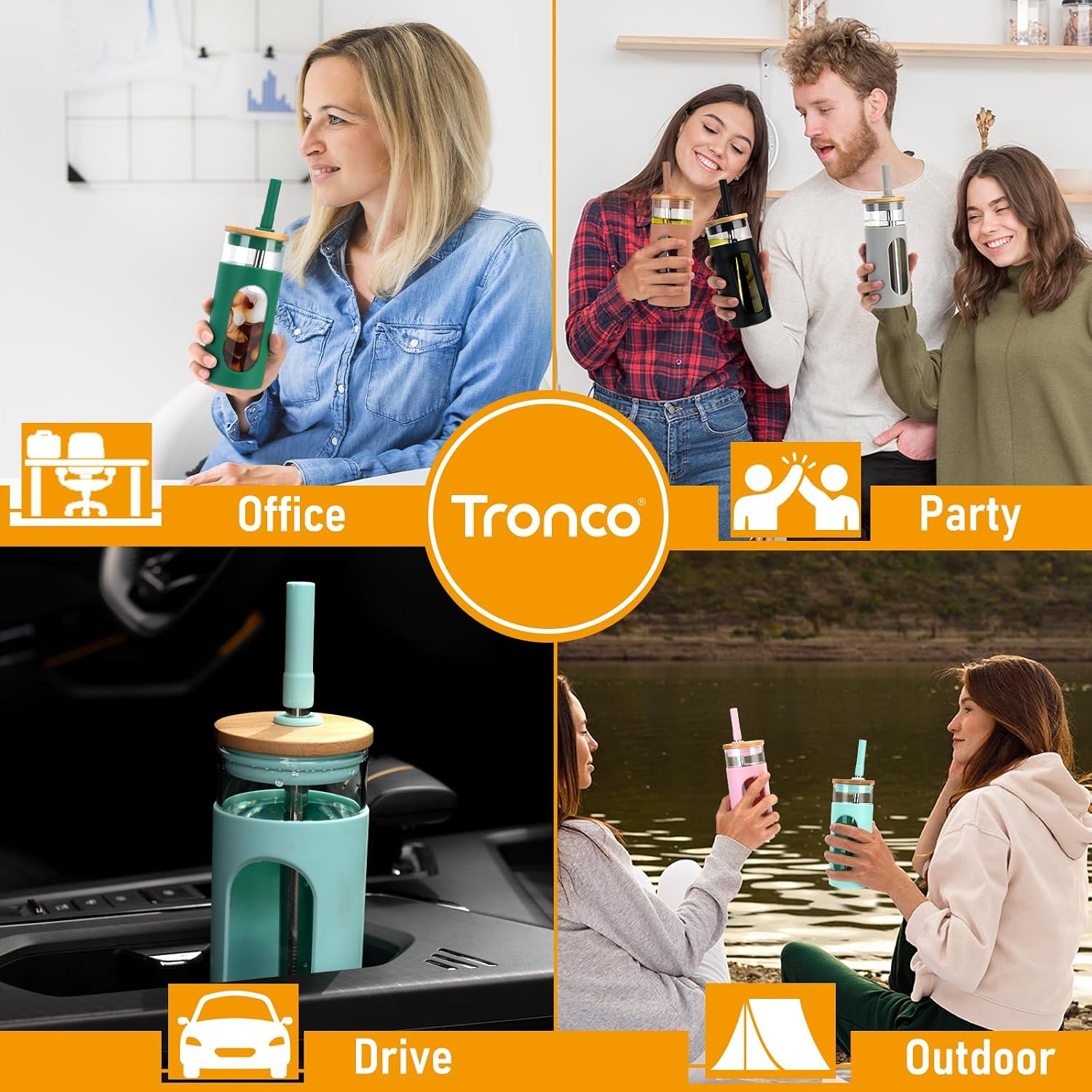 Thumbnail 5 de Tronco Glass Tumbler 20 oz