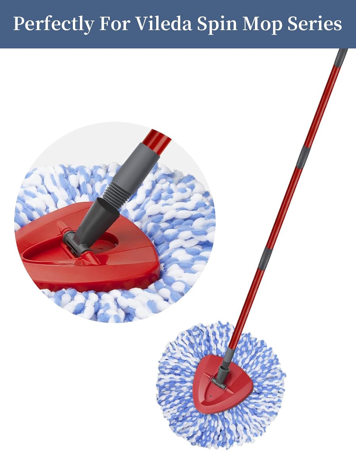 Thumbnail 4 de Vileda EasyWring Replacement Mop Handle 32–58in