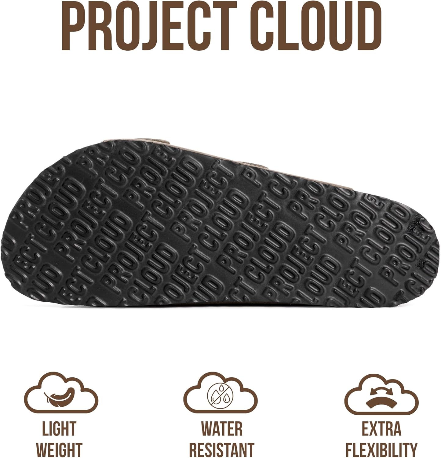 Thumbnail 3 de Project Cloud Heritage Sandal: 100% Genuine Leather, Memory Foam Insole, Cork Footbed