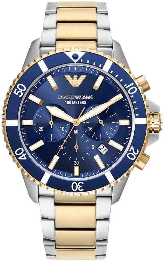 Thumbnail 5 de Emporio Armani Orologio Uomo Movimento – Cassa 43 mm, acciaio e cassa verde