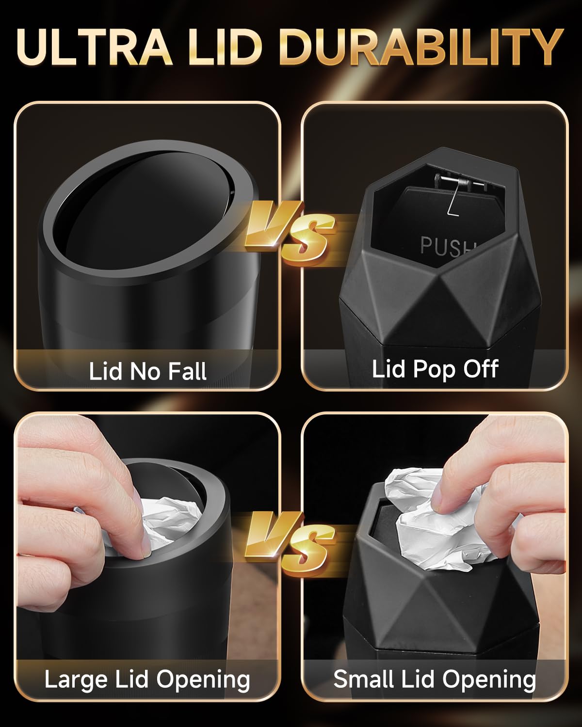 Detalle 2 de DYLEN Car Trash Can ABS