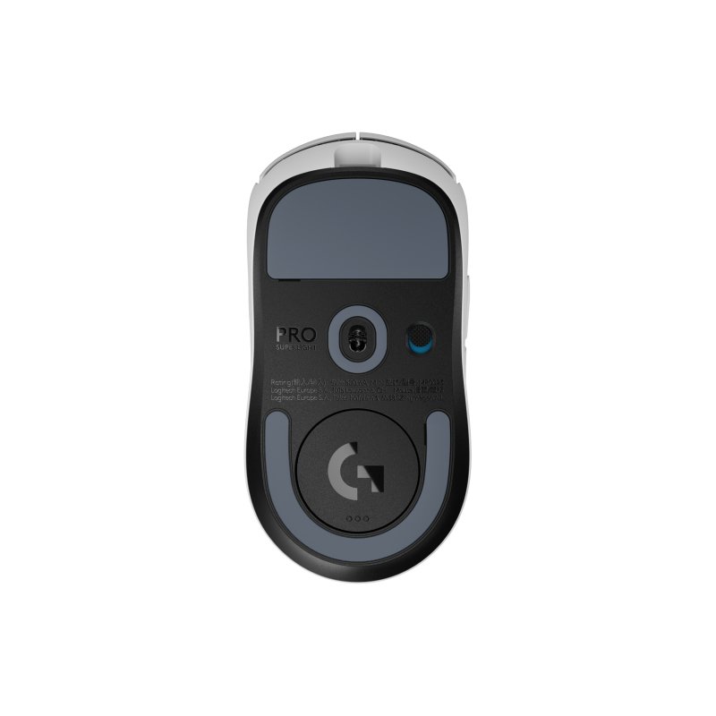 Detalle de Logitech PRO X SUPERLIGHT 2: ratón inalámbrico de 60 g para gaming de alto rendimiento