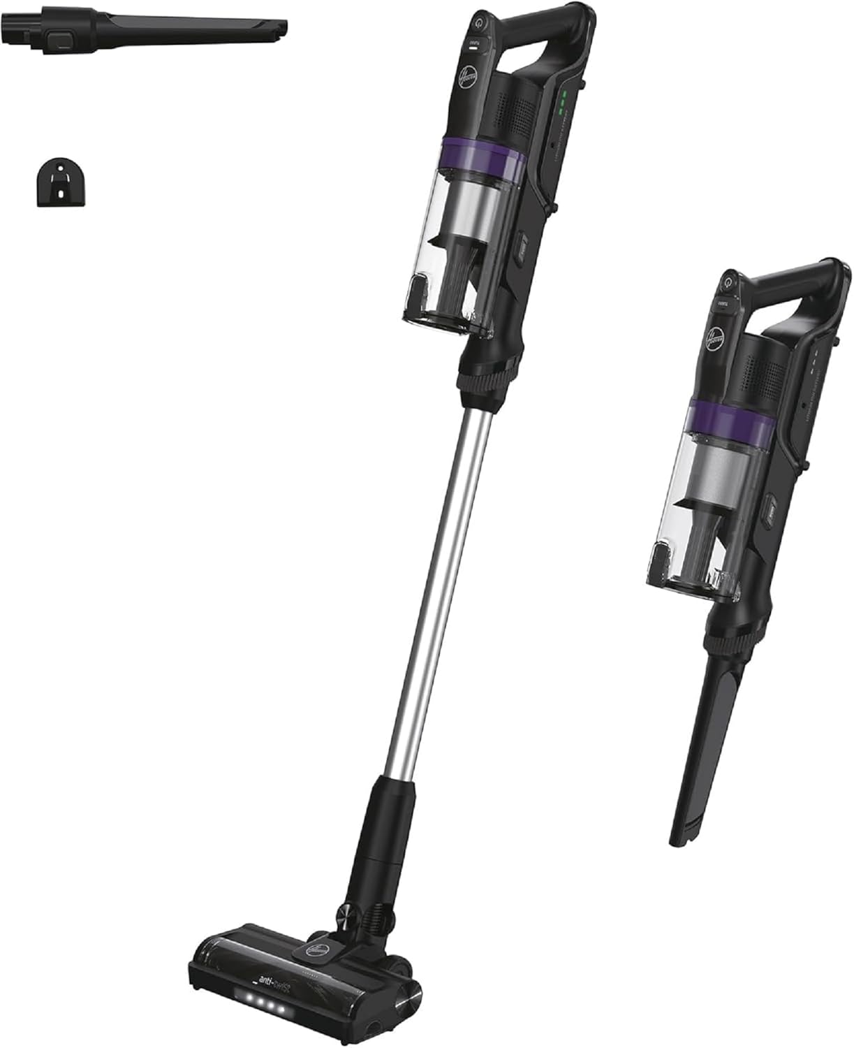 Detalle de Hoover HF1 Plus Scopa Elettrica Senza Fili con Modalità Turbo e Tecnologia Anti-Twist