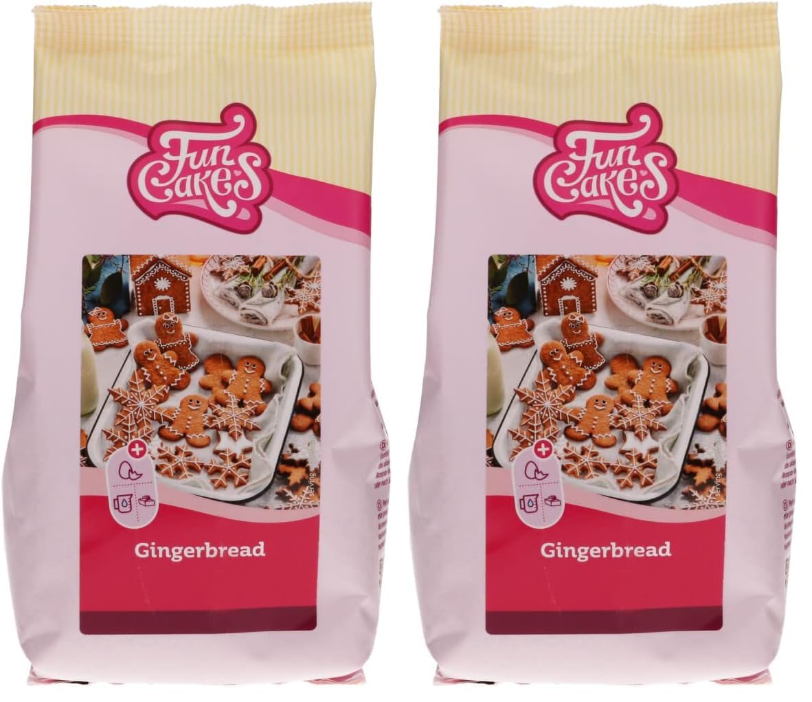 Thumbnail 3 de FunCakes Mix für Lebkuchen (500 g) – für Lebkuchenhaus oder Lebkuchenmann