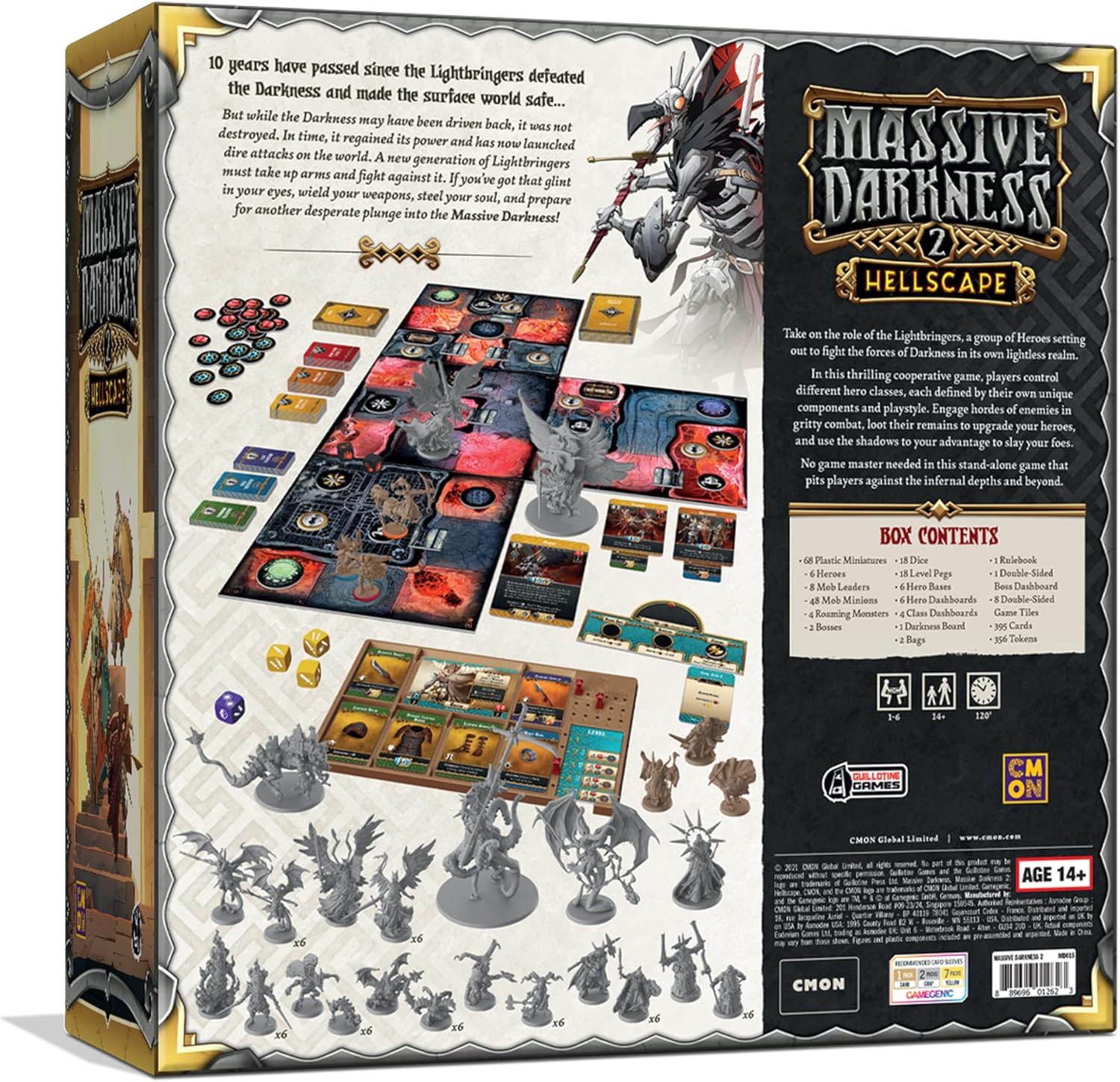 Thumbnail 2 de Massive Darkness 2 Hellscape – A cooperative dungeon-crawl for up to six heroes