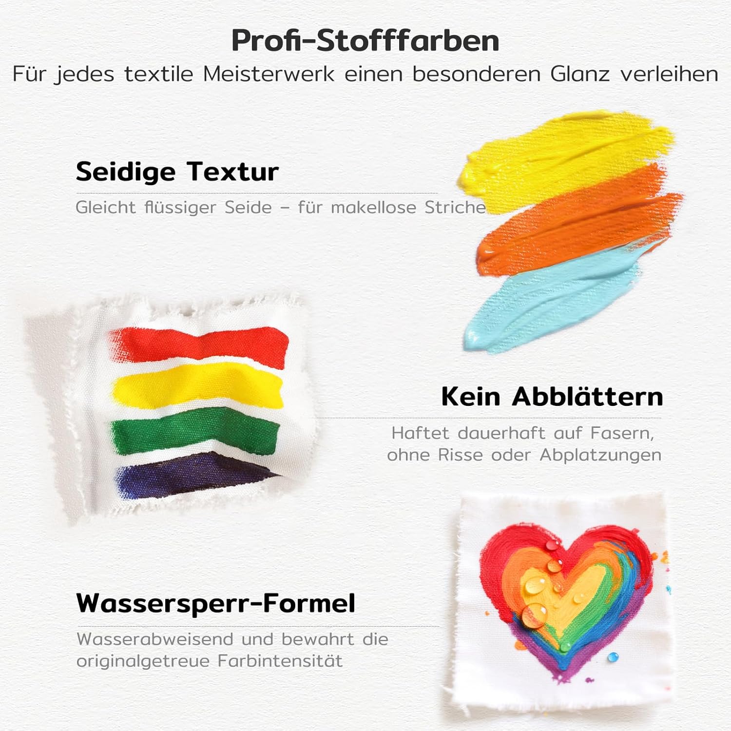 Thumbnail 6 de TMOL Textilfarben Set 18 leuchtende Farben