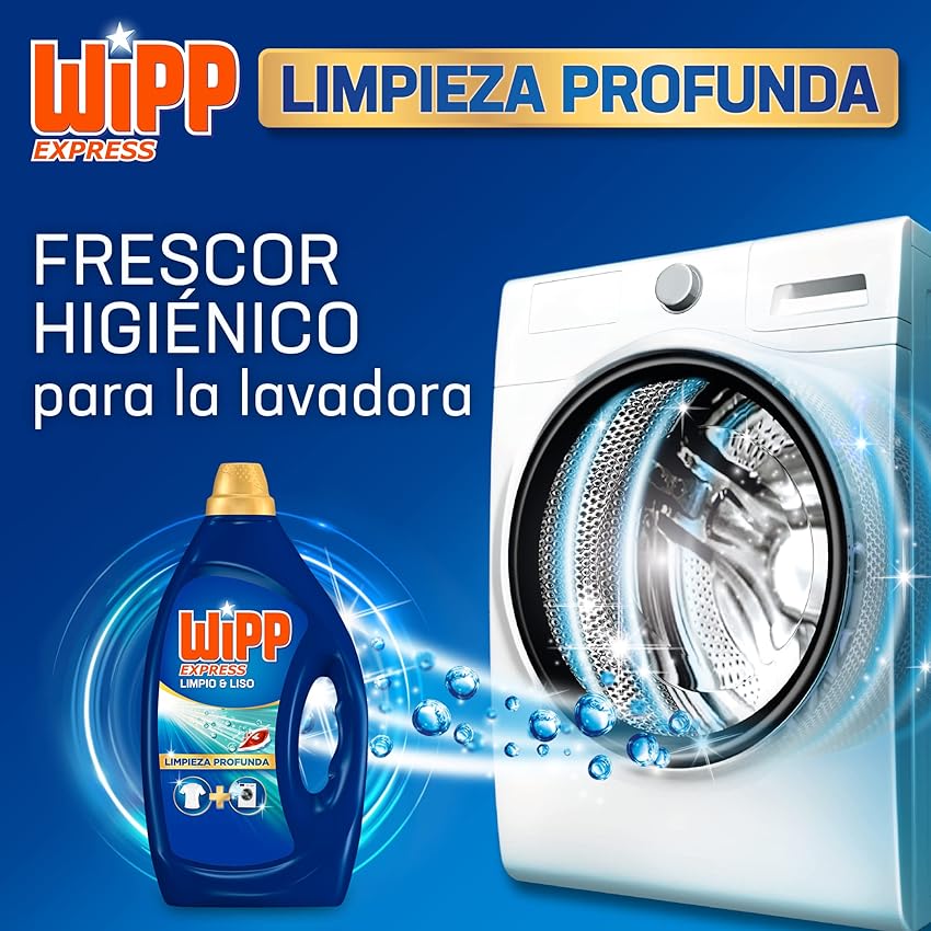 Thumbnail 3 de Wipp Express Detergente Líquido Limpio y Liso 85 lavados