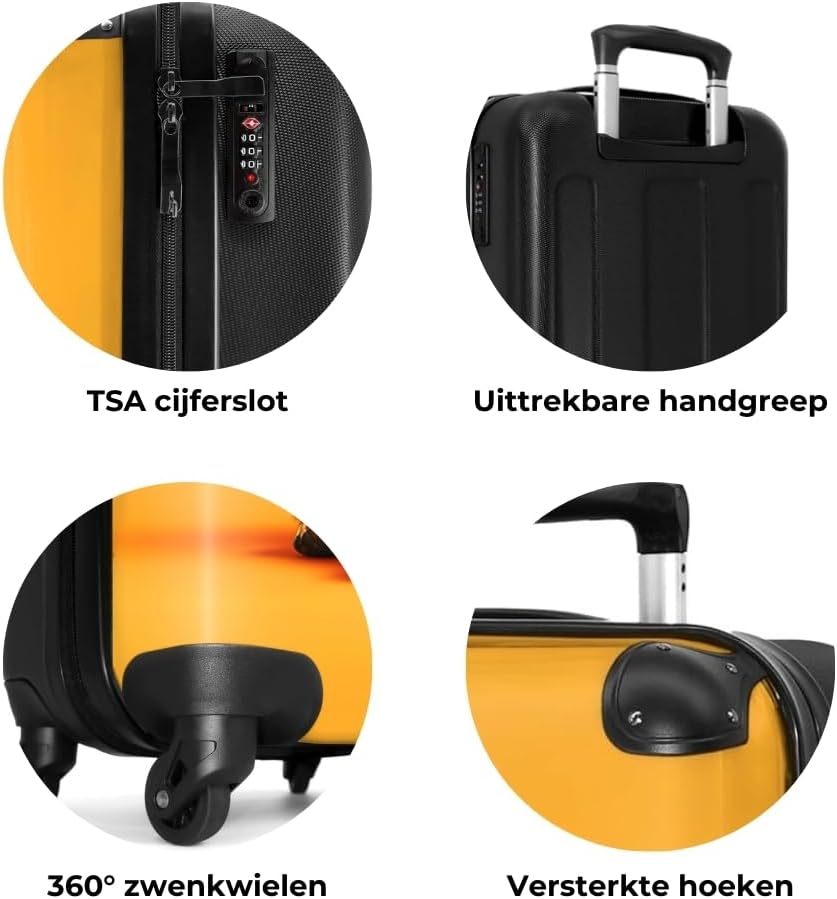 Thumbnail 6 de Valigia bambini NoBoringSuitcases.com con serratura TSA, design pastore tedesco arancione