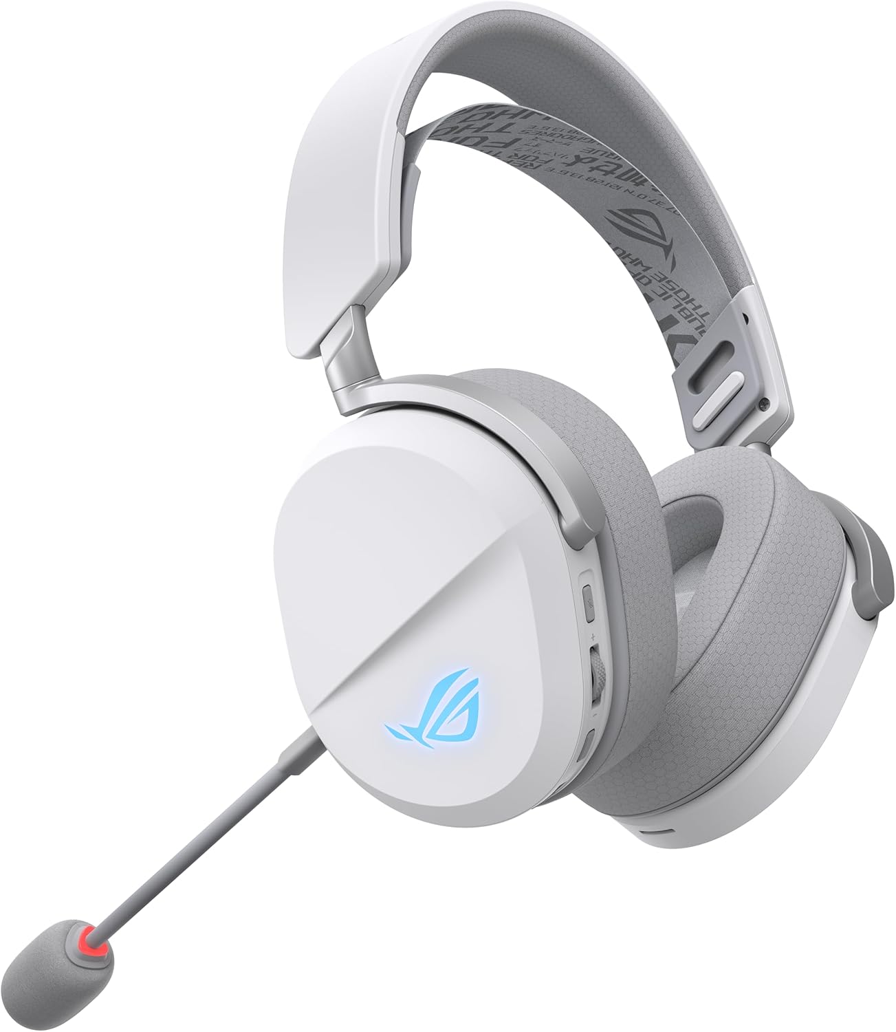 Thumbnail 3 de ASUS ROG Pelta White : Casque Gaming sans Fil tri-mode SpeedNova, 50 mm Titanium et 60 h d’autonomie