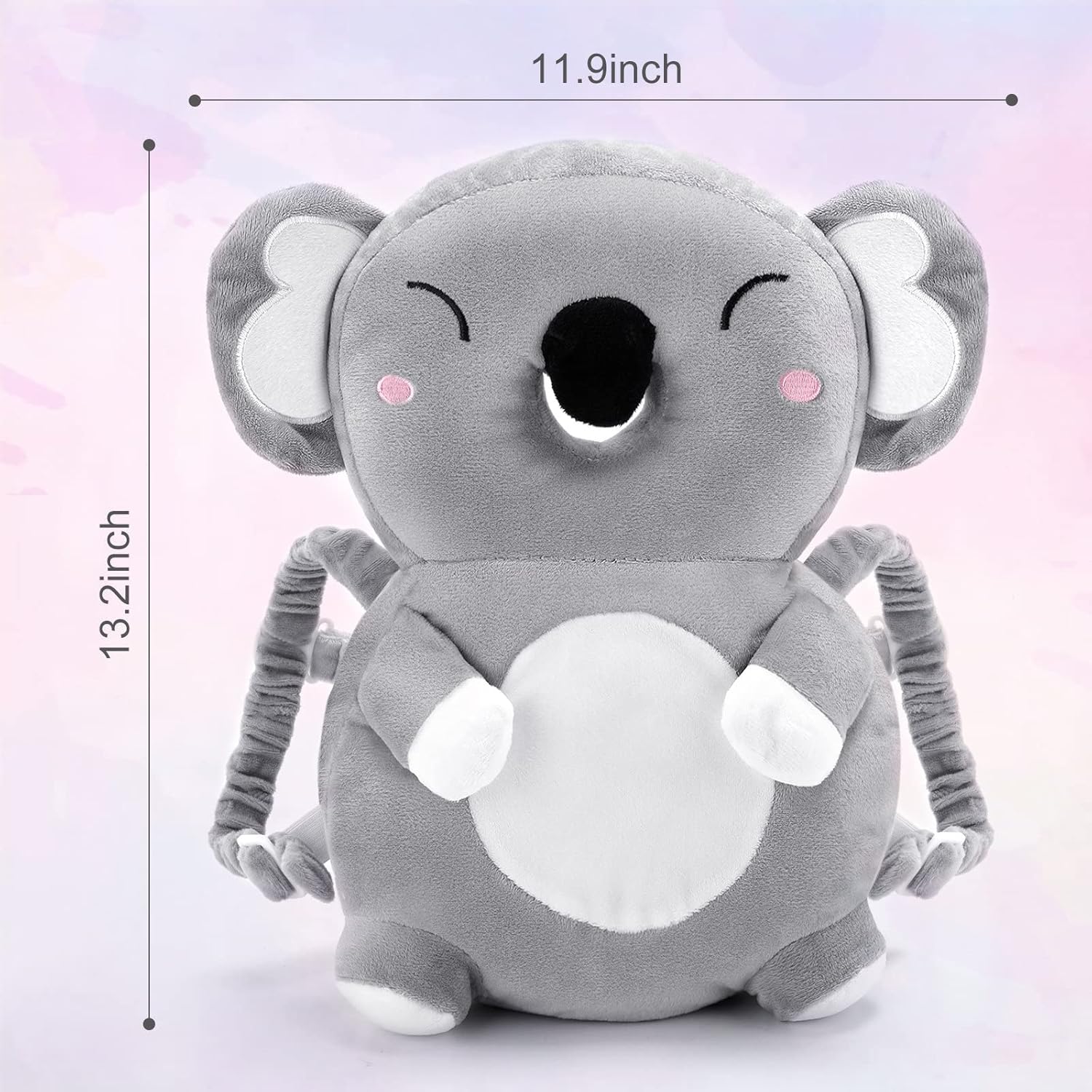 Thumbnail 5 de Afufu Protection de Tête de Bébé pour les Bébés Marchants (4 à 24 mois) – Coussin doux, réglable et sac à dos protecteur