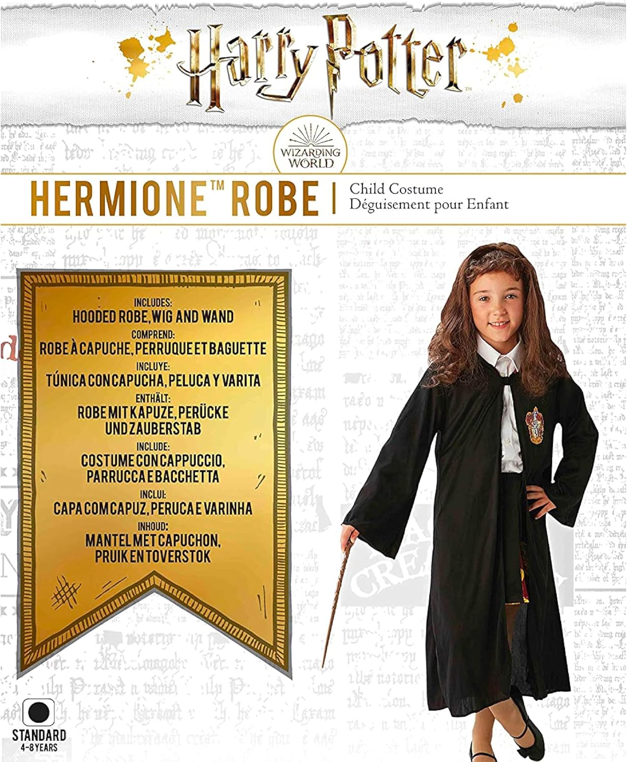Detalle 2 de Rubies Hermione Granger Gryffindor Costume