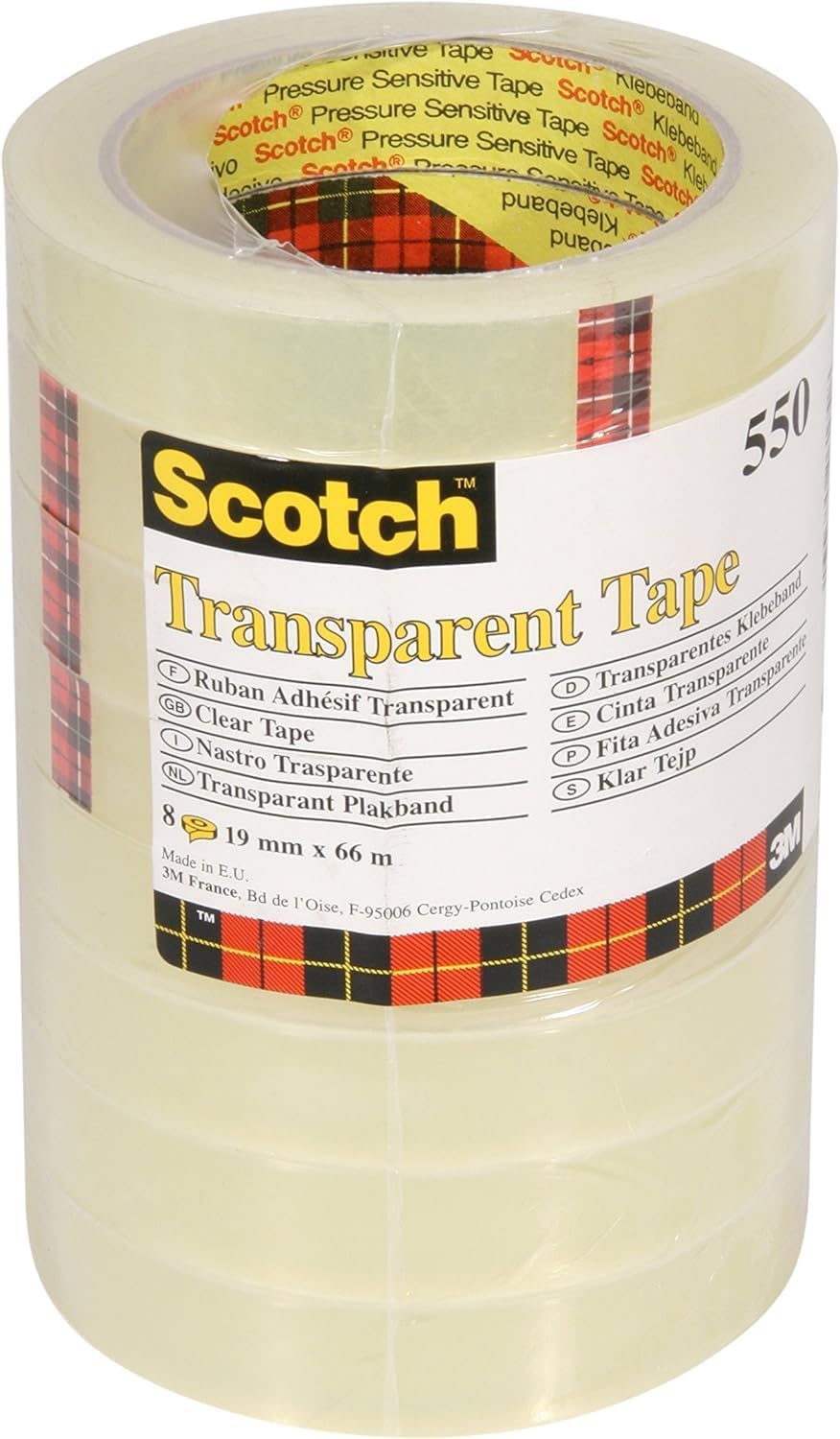 Detalle de Scotch Nastro adesivo 550 trasparente 19 mm