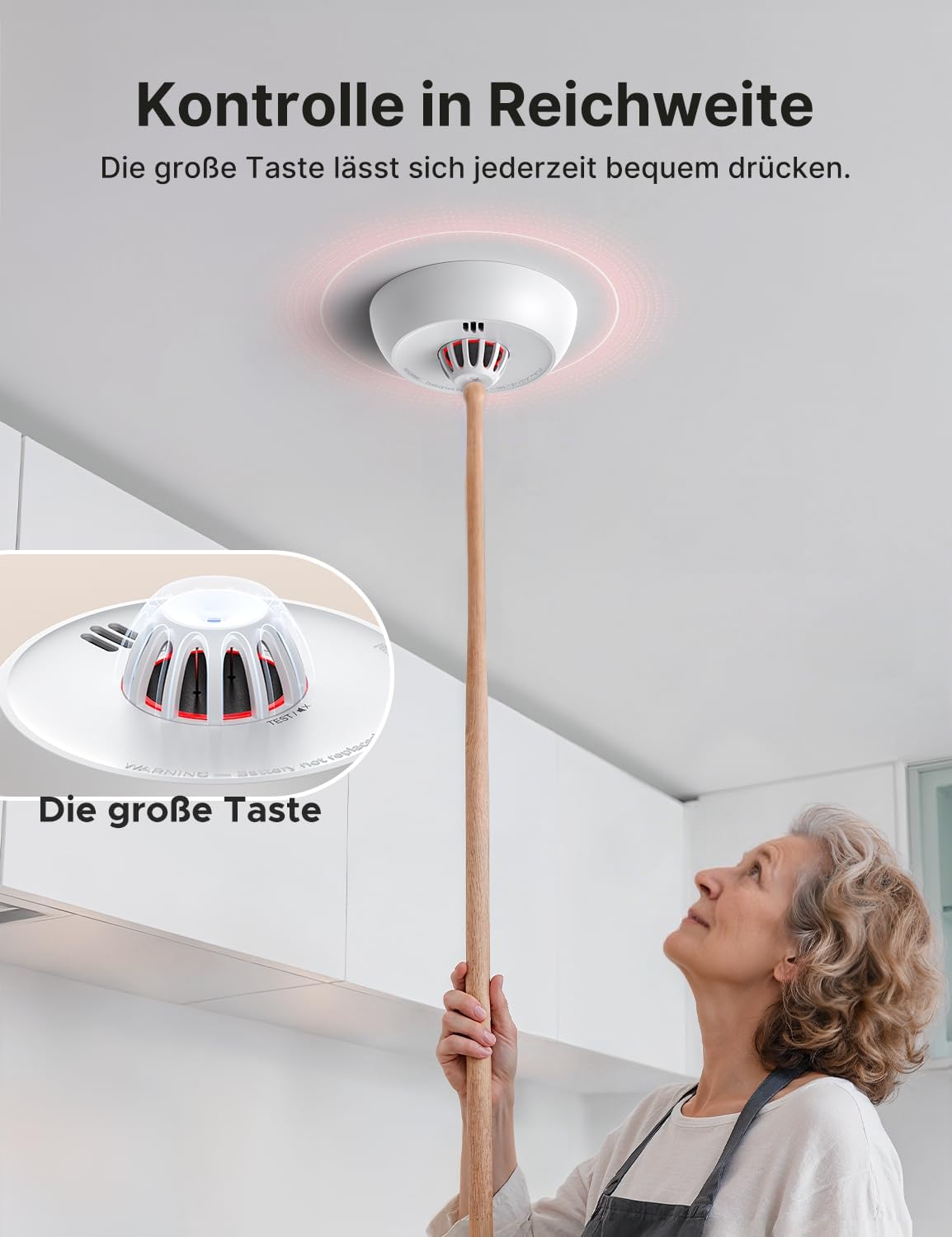 Thumbnail 6 de X-Sense Standalone Hitzemelder – zuverlässige Wärmeerkennung mit 10-Jahres-Batterie