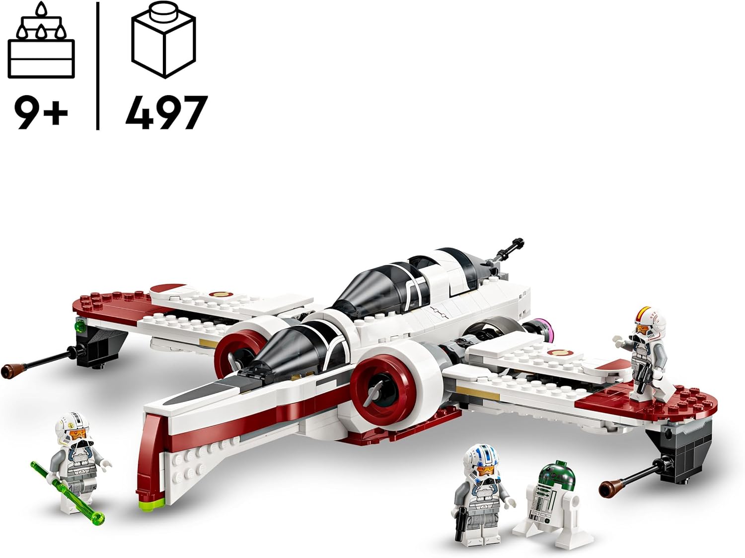Thumbnail 1 de LEGO Star Wars 75402 Starfighter ARC-170: caccia stellare da collezionare con 4 minifigure e droide R4-P44
