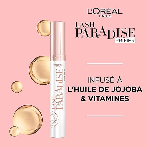Detalle de L’Oréal Paris Lash Paradise Base Mascara Cils Fortifiés 6 ml – Base soin pour un effet boost