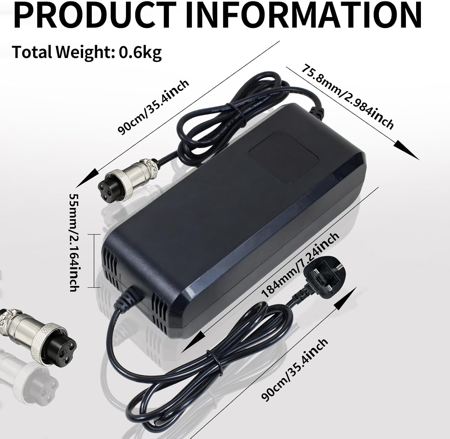 Thumbnail 6 de 58.8V 4A battery charger for 52V lithium